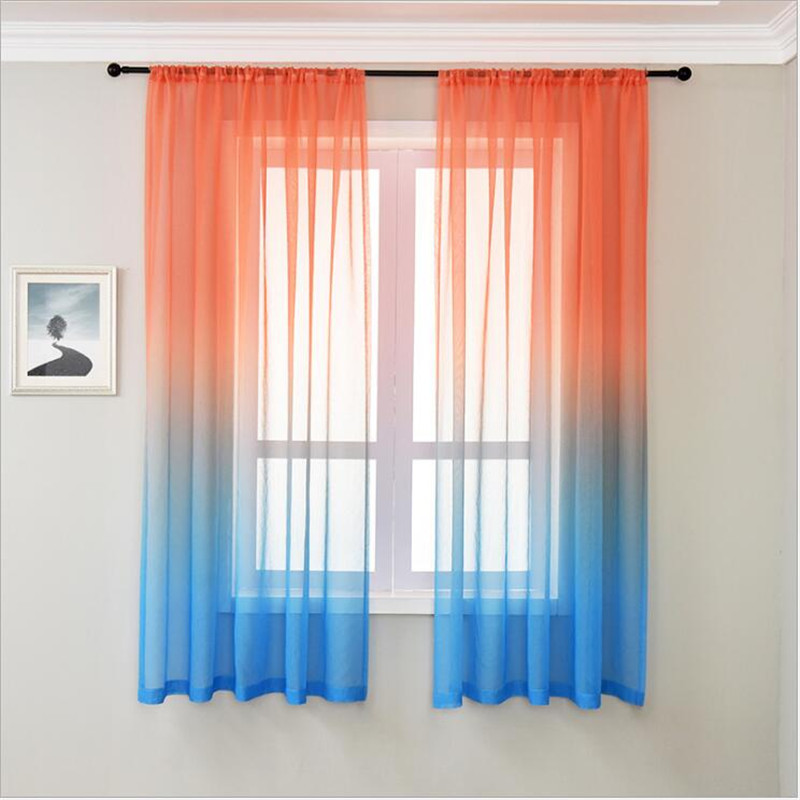 Decor Lighting Sales - Factory Direct Sale Gradient Sheer Curtains
