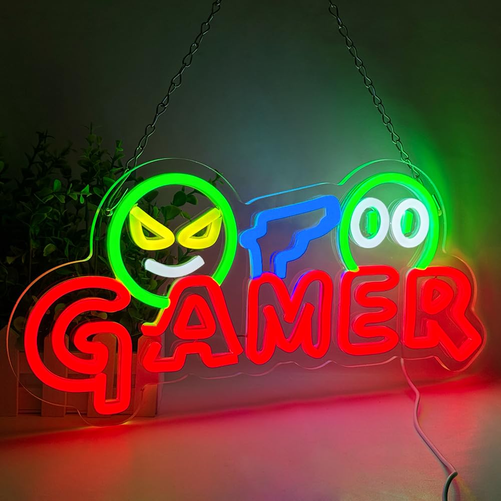 Gamer Neon Sign LED Wall Light - огляд і ціна Wedding Lighting And Decor
