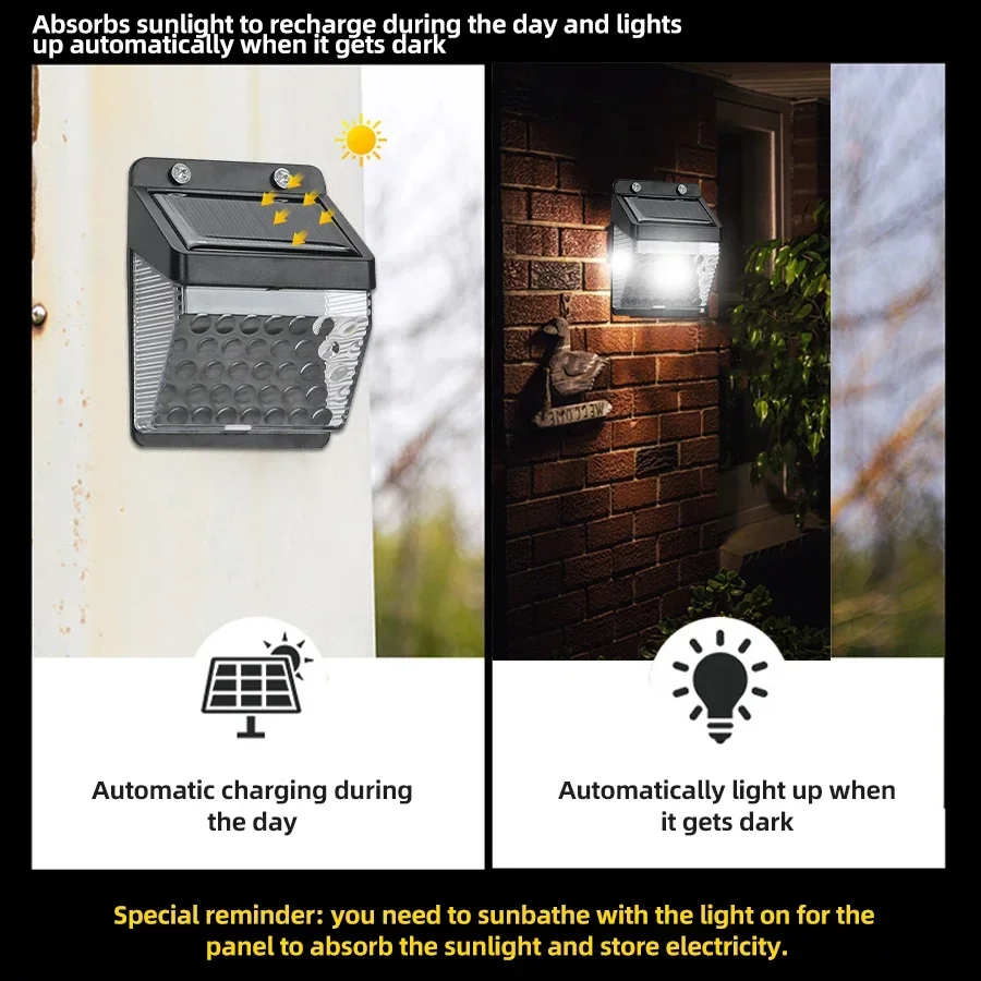 LED Solar Light PIR Motion Sen - огляд і ціна Lighting Decoration Outdoor
