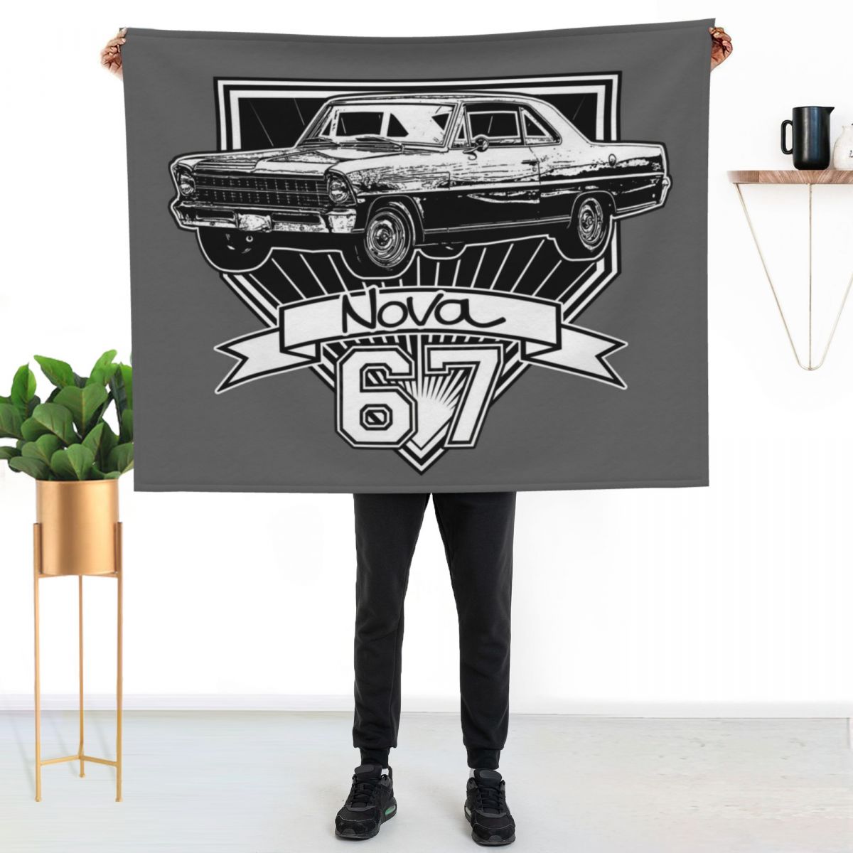 1967 Nova Throw Blanket Kid'S  - огляд і ціна Nova Decor & Lighting Vase