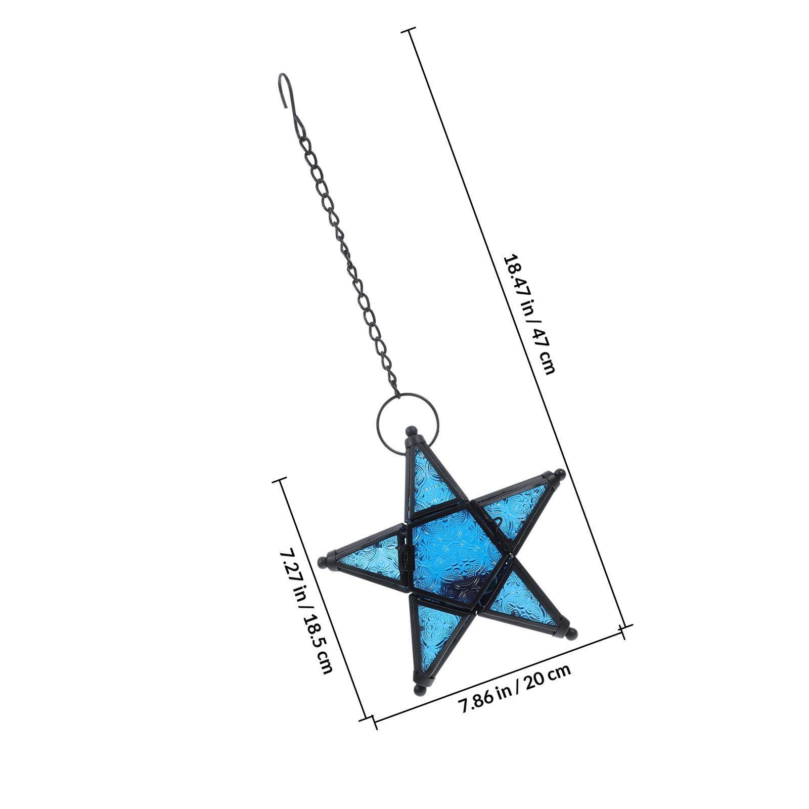 Hanging Star Lantern Glass Hol - огляд і ціна Wedding Lighting And Decor