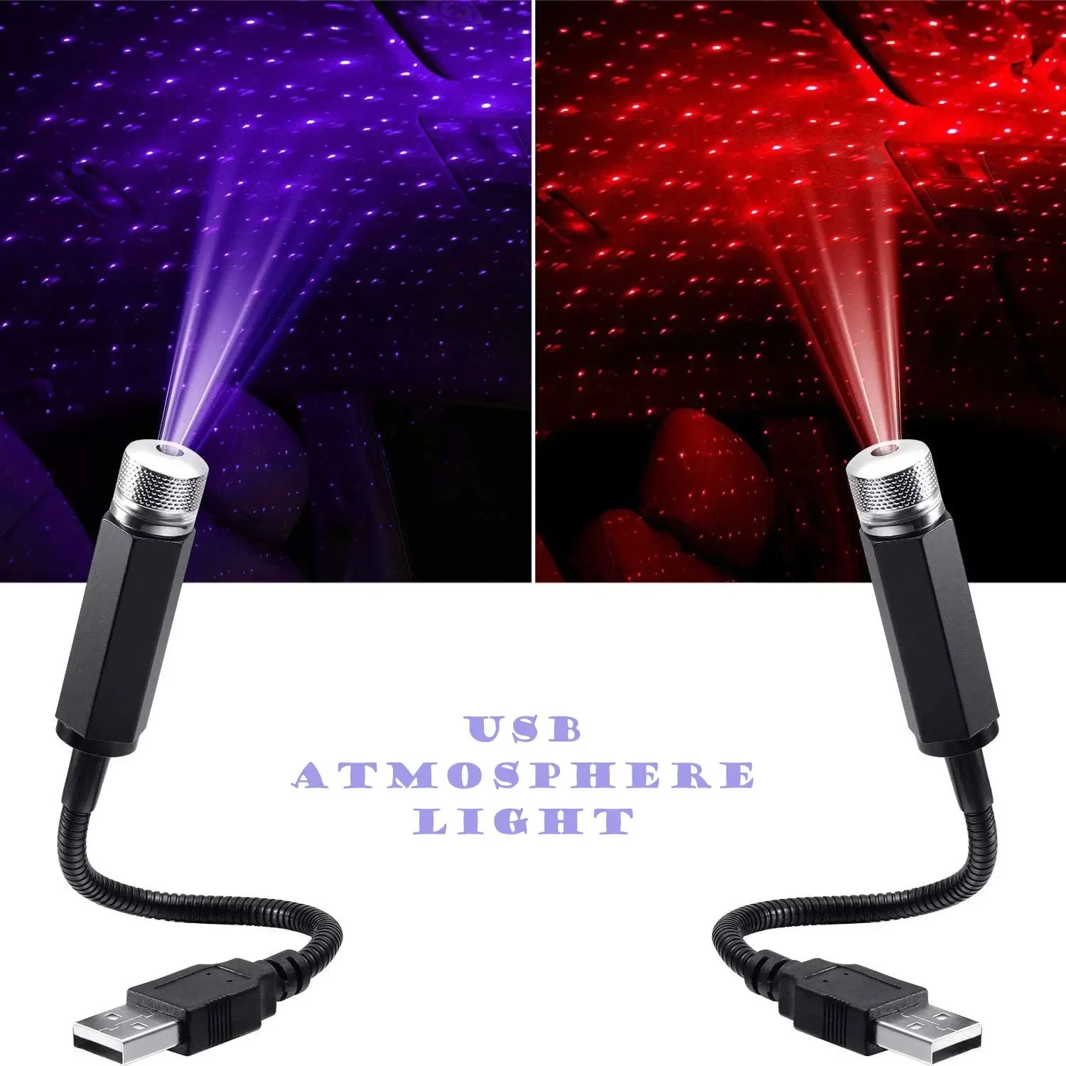 QXNY 1pcs Mini LED Car Roof St - огляд і ціна Star Projector Night