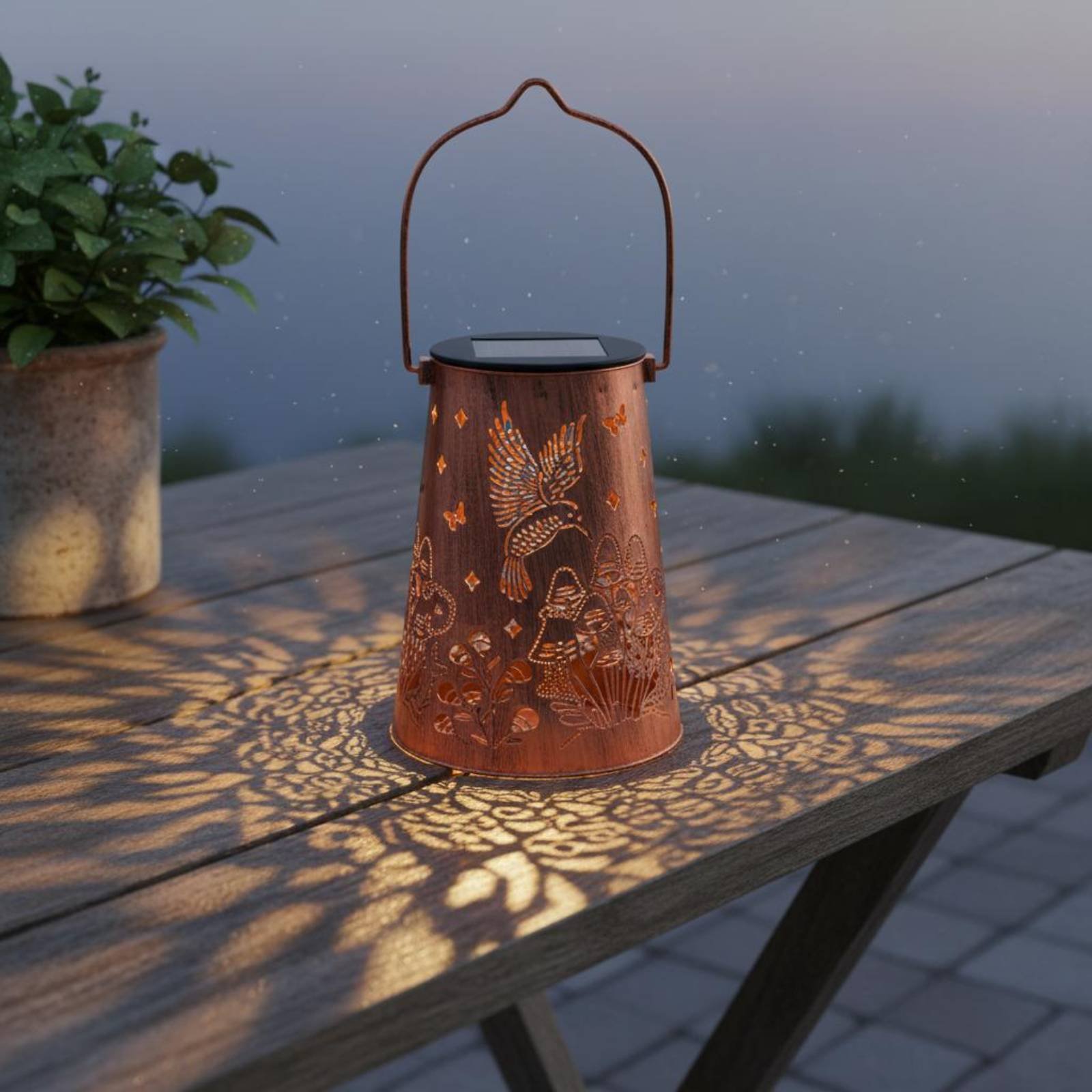 Floral Garden Lantern Pattern  - огляд і ціна Lighting Design Decor