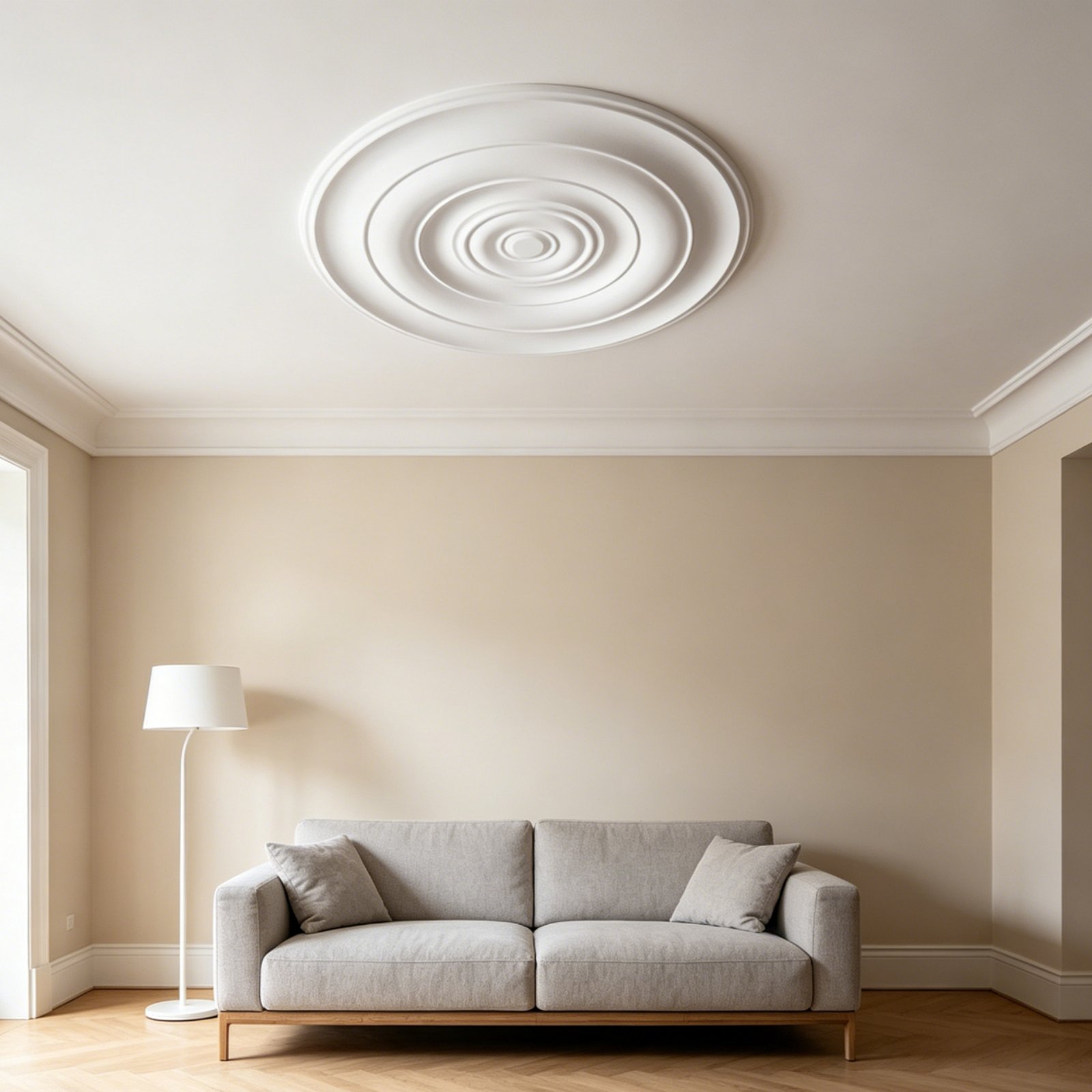 Round Ceiling Medallion Europe - огляд і ціна Lighting Design Decor