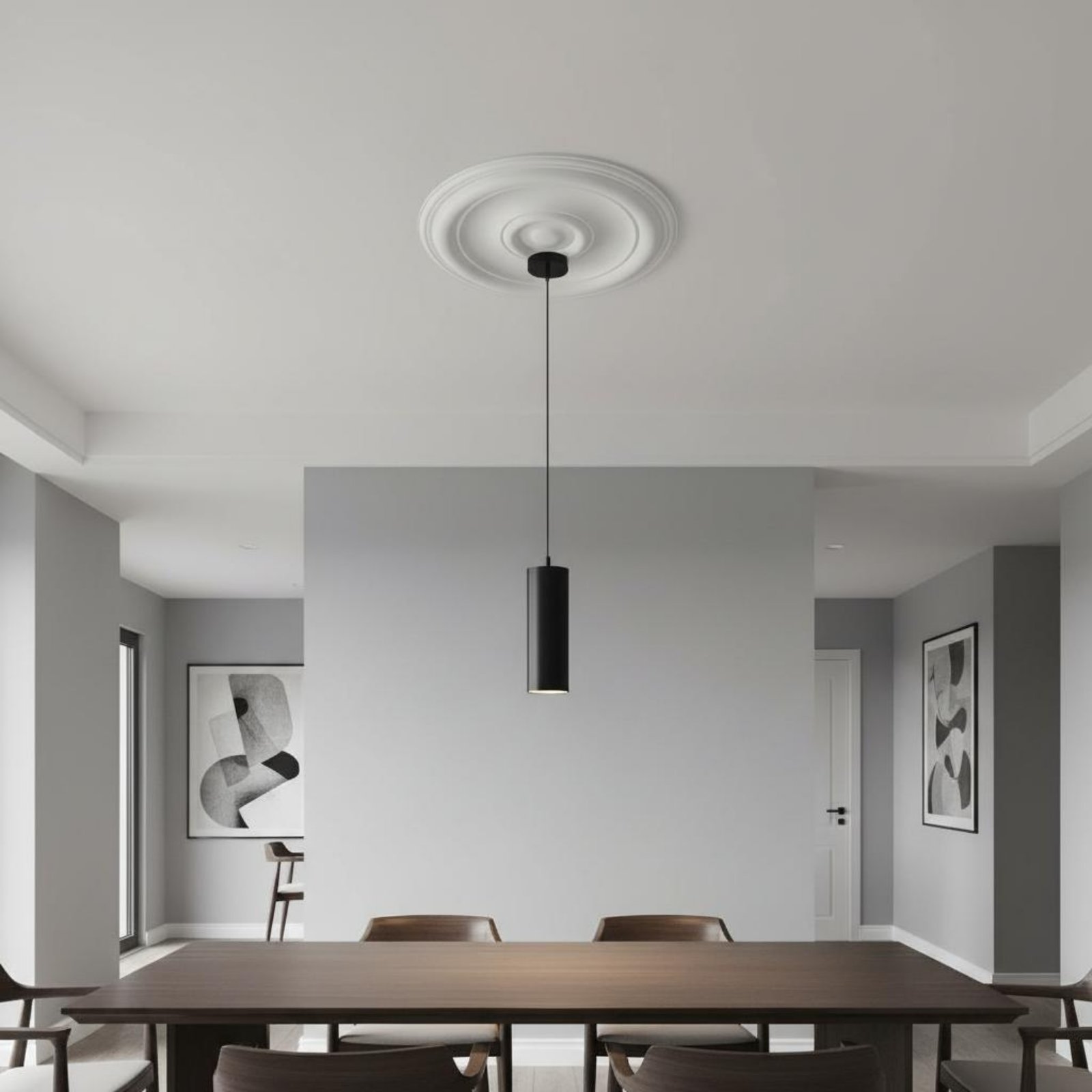 Round Ceiling Medallion Europe - огляд і ціна Lighting Design Decor
