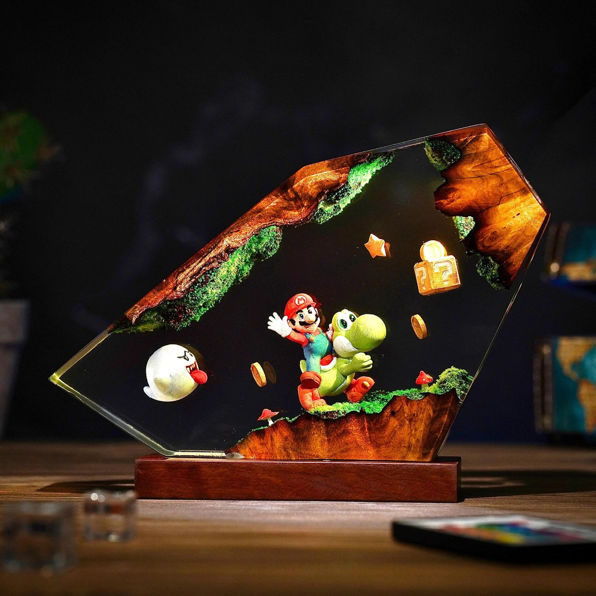 Table Resin Lamp Cartoon Anime - огляд і ціна Lighting Decor Items