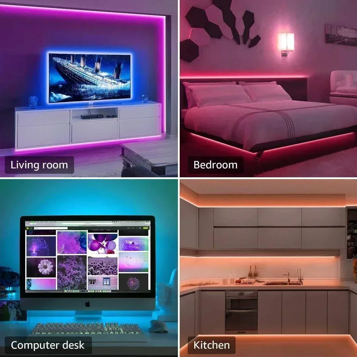 Smart RGB LED Gaming Light Str - огляд і ціна Lighting Design Decor