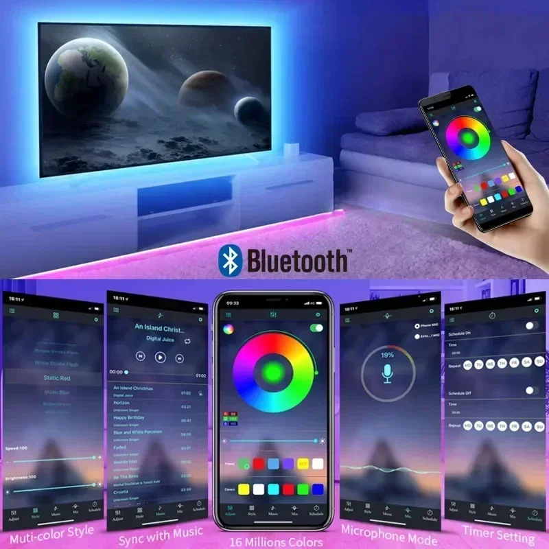 Smart RGB LED Gaming Light Str - огляд і ціна Lighting Design Decor