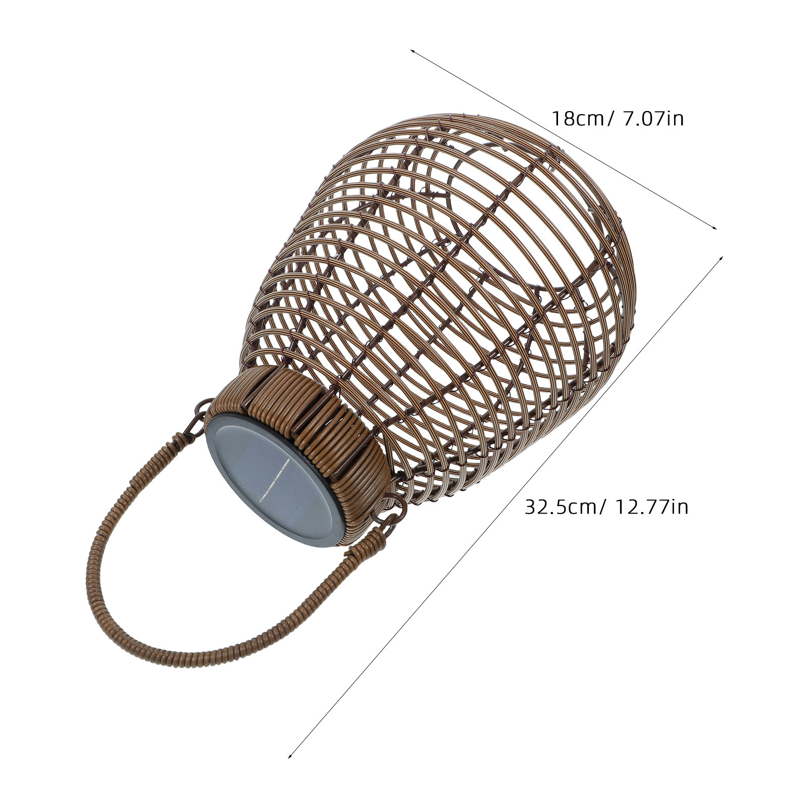 Solar Rattan Lantern Outdoor G - огляд і ціна Lighting Decoration Outdoor