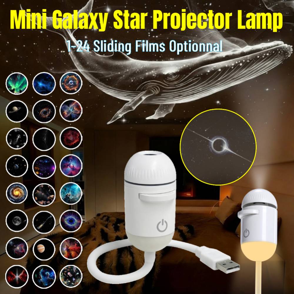 Mini Galaxy Star Night Light P - огляд і ціна Star Projector Night