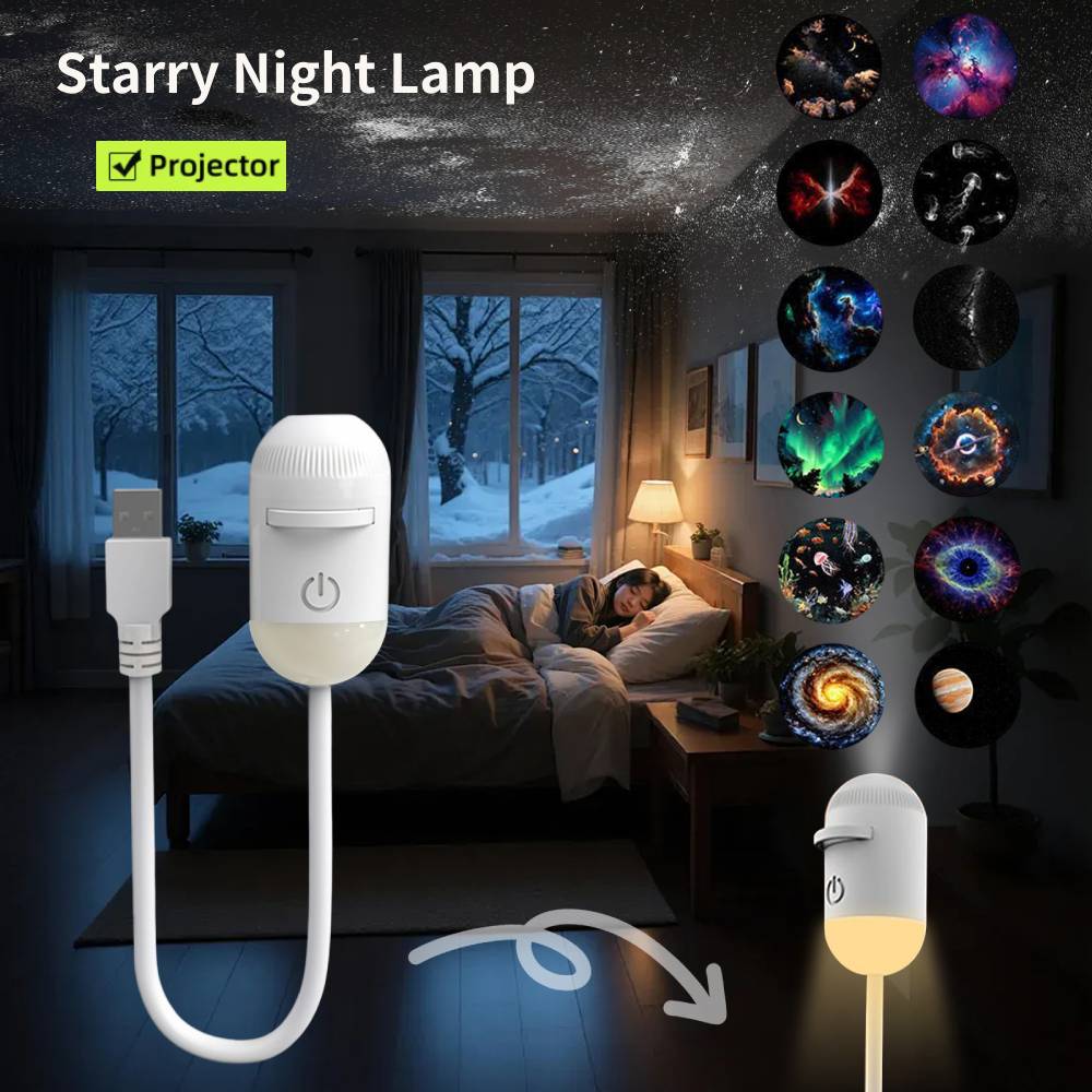 Mini Galaxy Star Projector Nig - огляд і ціна Star Projector Night