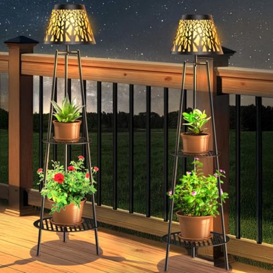 2 Pack Outdoor Solar Floor Lam - огляд і ціна Lighting Decoration Outdoor