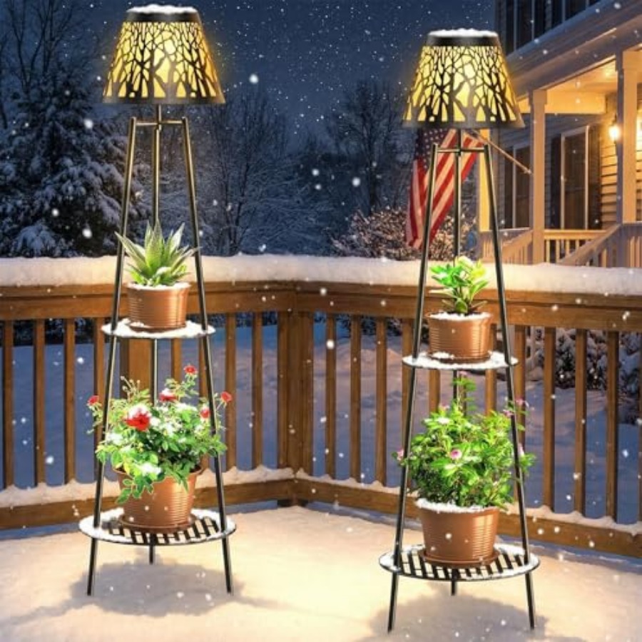 2 Pack Outdoor Solar Floor Lam - огляд і ціна Lighting Decoration Outdoor
