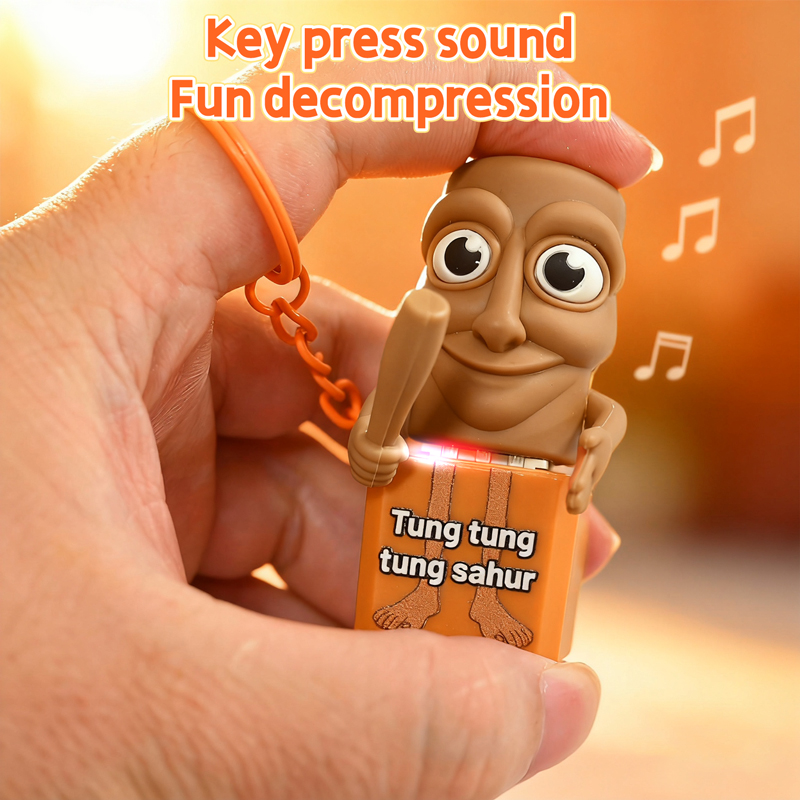 Tung tung tung Sahur Keychain  - огляд і ціна Lighting Decor Items