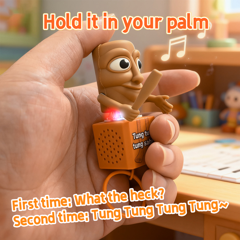 Tung tung tung Sahur Keychain  - огляд і ціна Lighting Decor Items