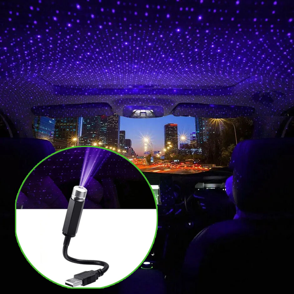 5V USB Mini Car LED Starry Sky - огляд і ціна Star Projector Night