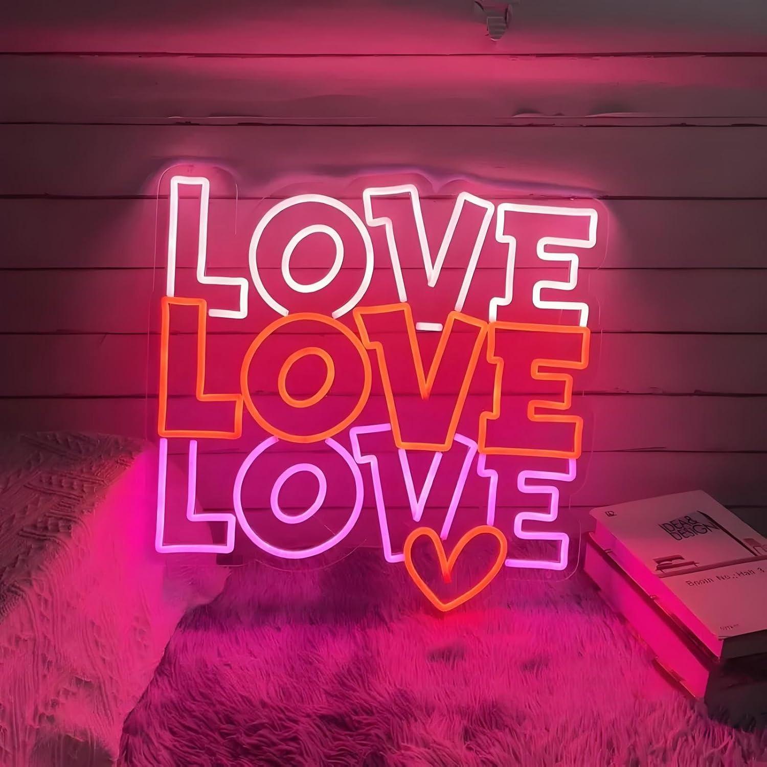 Love Neon Sign USB Dimmable LE - огляд і ціна Wedding Lighting And Decor