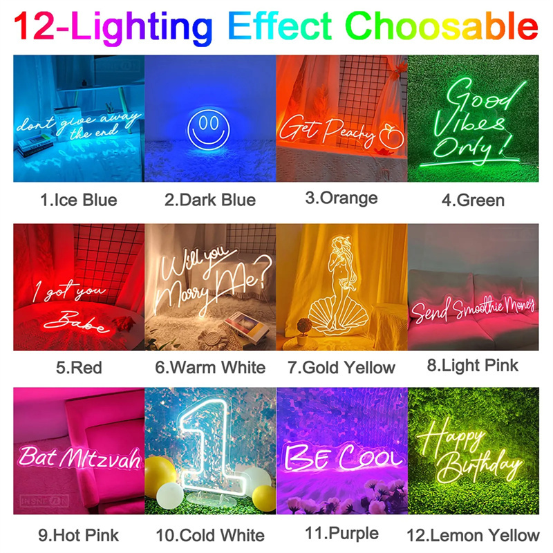 Custom Led Neon Signs LED Ligh - огляд і ціна Wedding Lighting And Decor