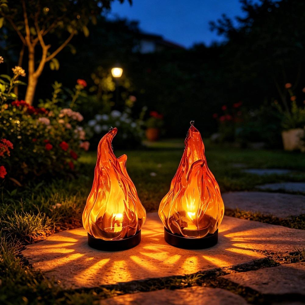 Solar Flame Hanging Lantern Li - огляд і ціна Lighting Decoration Outdoor