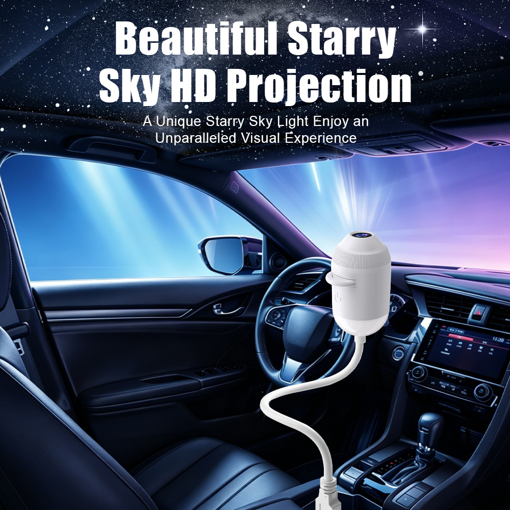 Car USB Star Projector Light 3 - огляд і ціна Star Projector Night
