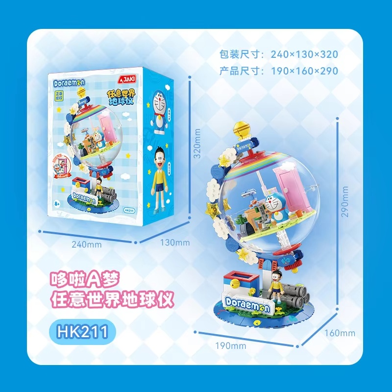 JAKI Doraemon Licensed Globe B - огляд і ціна Lighting Decor Items
