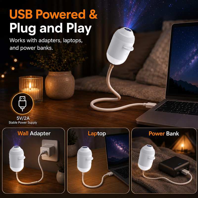 Dynamic Night Light Projector  - огляд і ціна Star Projector Night