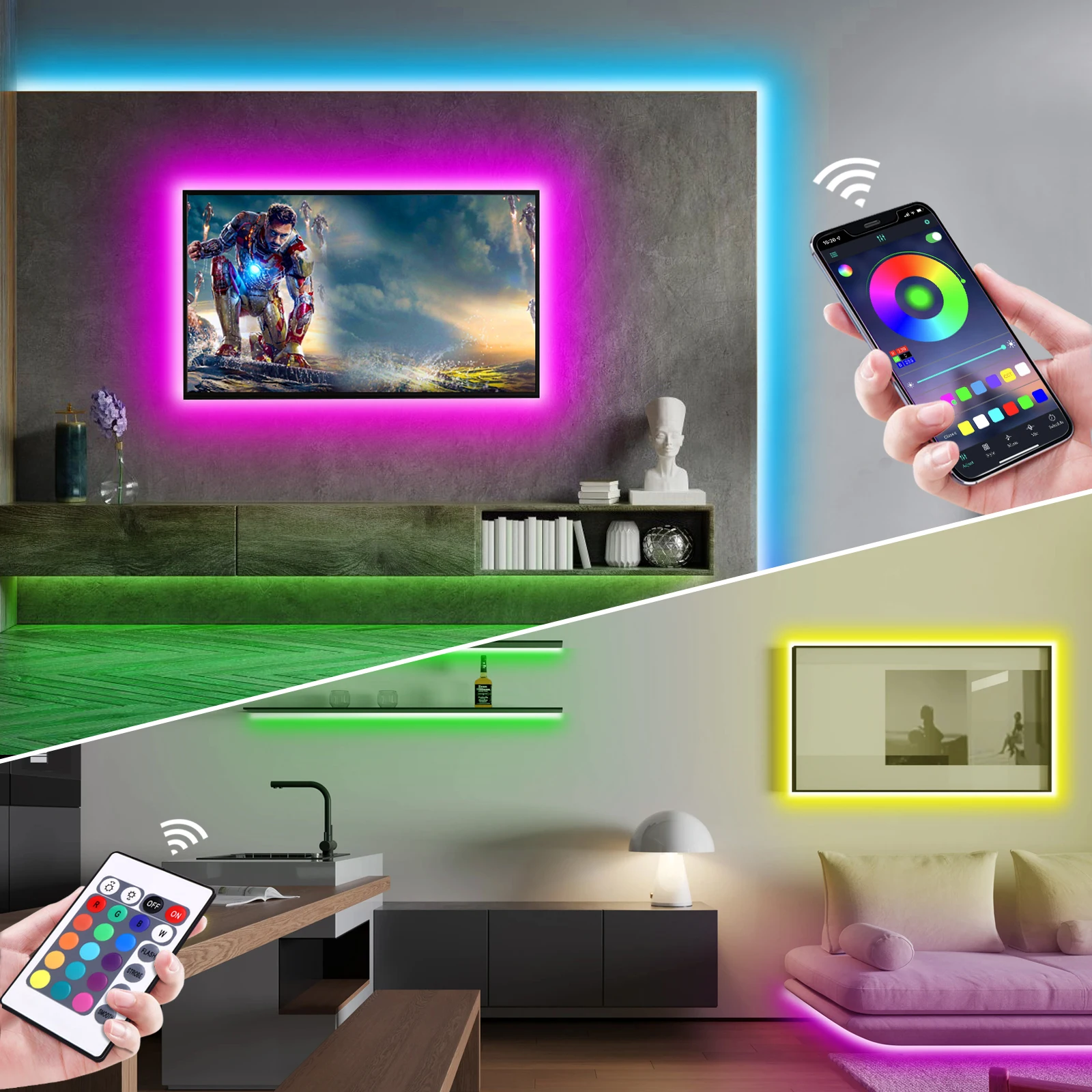 1-5m RGB LED Neon Strip Light  - огляд і ціна Lighting Decor Items